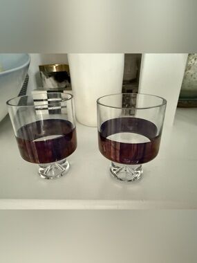 Pair of Tom Dixon Low Ball Glasses